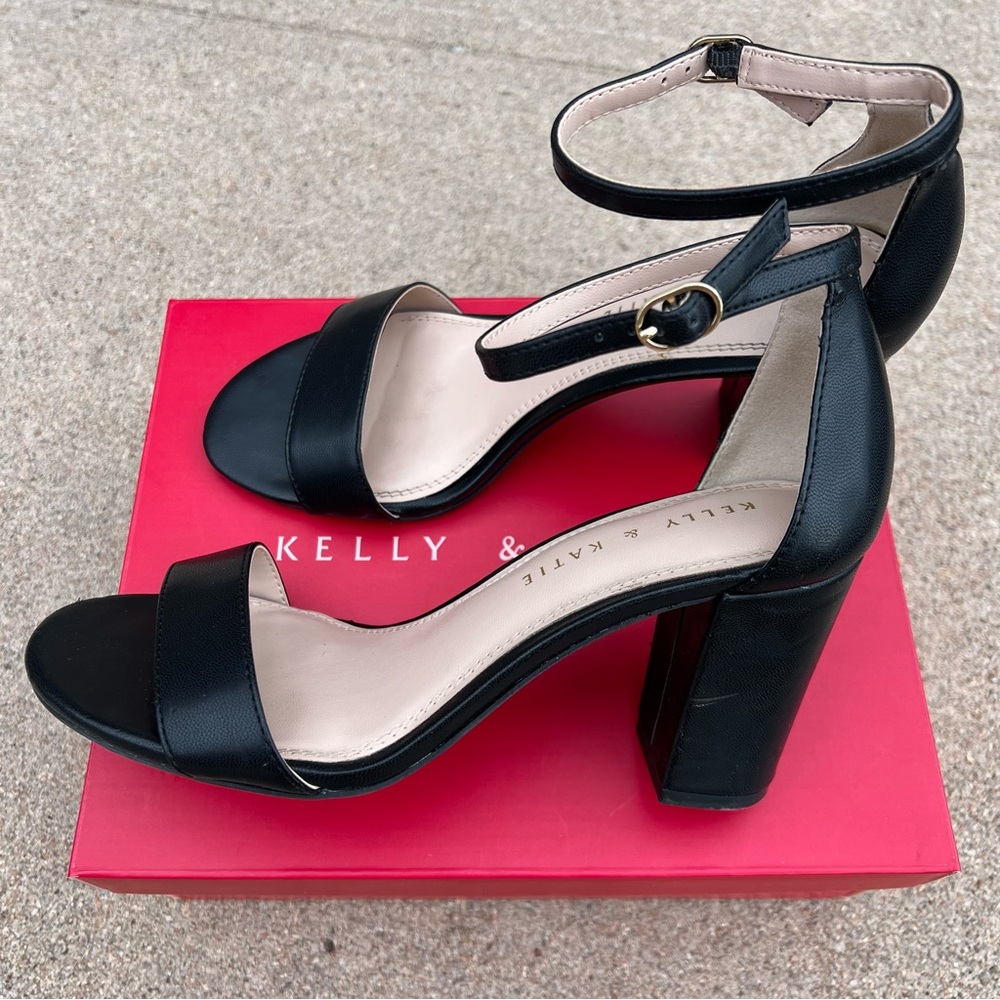 Kelly & Katie Ankle Strap Heels - Picture 2 of 14